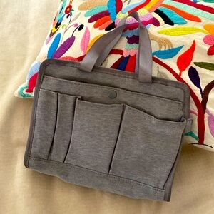 MUJI versatile in purse ORGANIZER, light grey medium size like new